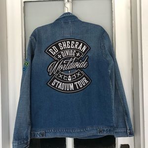 ed sheeran denim jacket